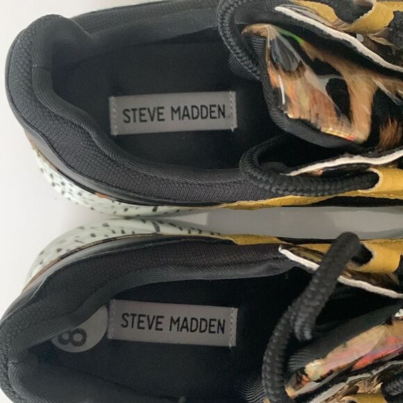 Steve Madden Barra Wedge Sneackers Size 8,5 - Picture 8 of 9